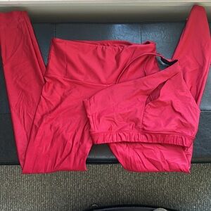 NEW Onzie Red Athletic Set